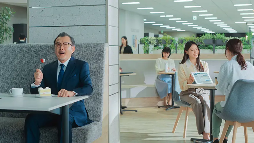 SKYPCEテレビCMのイメージ画像