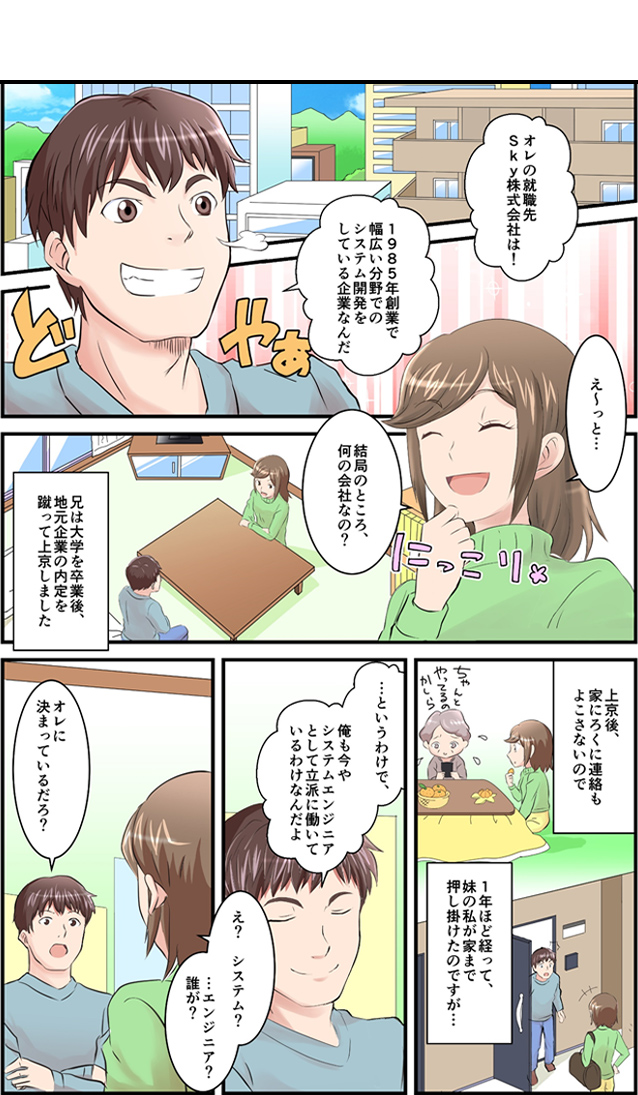 漫画で知るＳｋｙ01