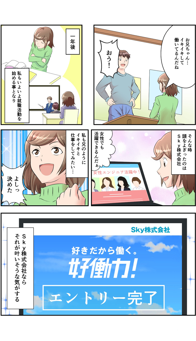 漫画で知るＳｋｙ08