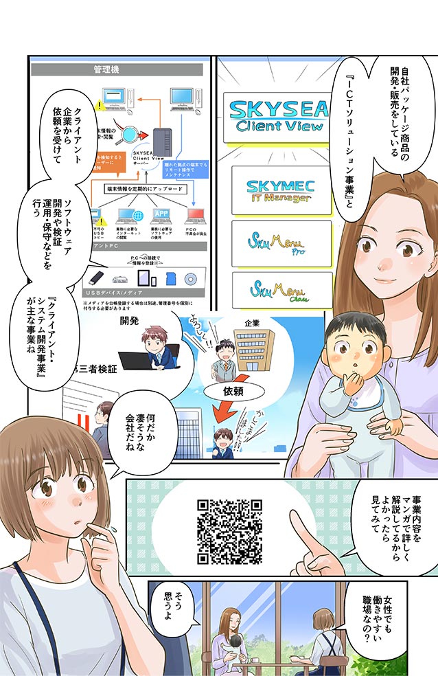 漫画で知るＳｋｙ03